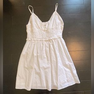 Jessica Simpson White Cotton Dress size M